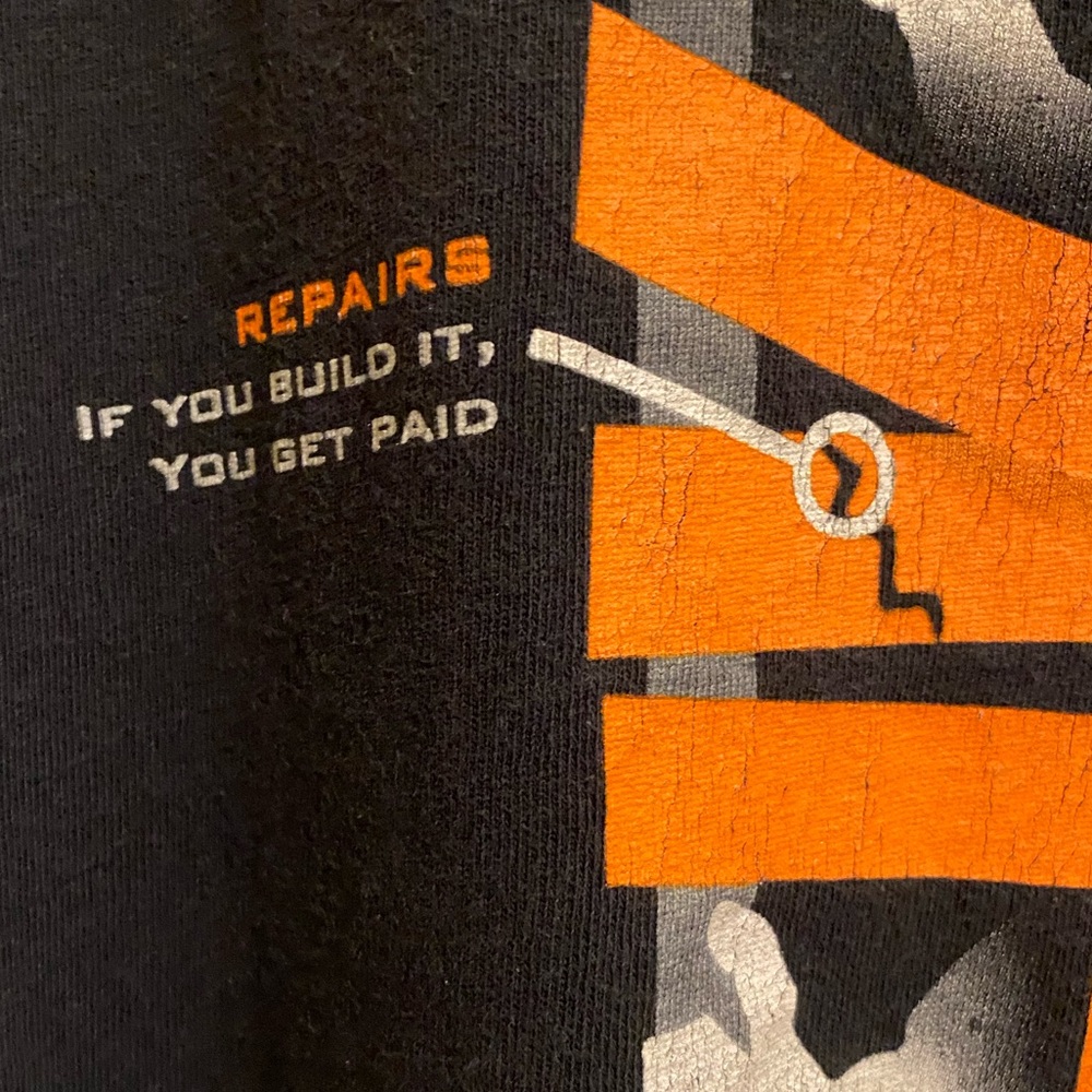 Vtg Retro Gamer COD Call of Duty Black Ops II Barricades Zombies 101 Promo Tee - Picture 4 of 6